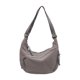 thumbnail image 1 of Bolsa de hombro simple Bolsa de Nylon Nylon Crossbody para viajar en el trabajo de compras Gris, 1 of 8