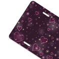 thumbnail image 2 of JUNZAN Snowflakes and Hearts Front License Plate Covers Decorative Car Metal Plates Novelty License Plate 6 X 12 Inch for Women Men, 2 of 8