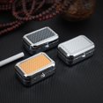thumbnail image 1 of jiaroswwei Portable Outdoor Travel Mini Ashtray Stainless Steel Sealed Pocket Storage Tray, 1 of 8