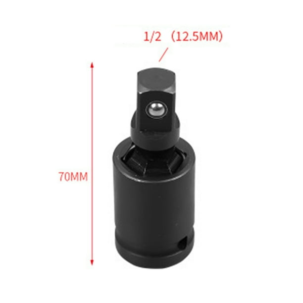 Universal Swivel Knuckle Joint Air Impact Wobble Socket Adapter Hand