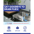 thumbnail image 2 of Accelerator by Dr. Pooper® Drain Fly Killer – Eliminates Drain Flies and Sewer Flies in Sinks, Drains & Showers, 2 of 5