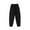 Black, variant on FAIWAD Toddler Boys Girls Sweatpants Elastic Waist Cuffed Ankles Jogger Pants Unisex Basic Quick-Dry Athletes Pants