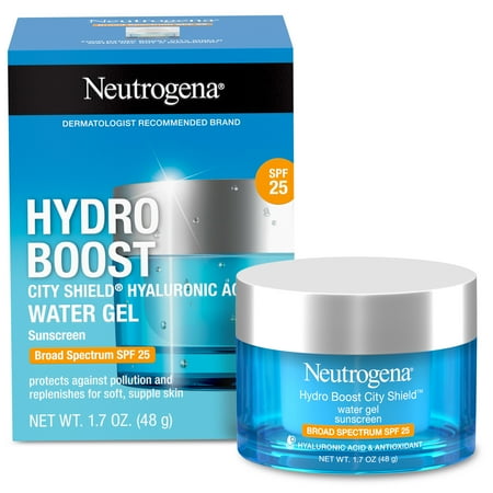 Neutrogena Hydro Boost City Shield Water Gel SPF 25  1.7 oz