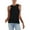 Black, variant on FP Movement by Free People Very Varsity Women's Ribbed Sheer Tank Top