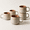 Sage Ash-12 Oz, variant on Small Stoneware Ceramic Coffee Mugs Set Of 4-6 Oz - Rose Sand