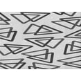 thumbnail image 1 of Ahgly Company Machine Washable Indoor Rectangle Transitional Platinum Gray Area Rugs, 4' x 6', 1 of 7