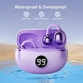 thumbnail image 4 of SPOORYYO Earclip Open Ear Bluetooth Earphones, Low Latency Stereo, Double Mic Noise Reduction, High Battery, Comfortable Wearing for Sports, 4 of 6