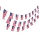 thumbnail image 4 of Guirnalda de banderines con bandera estadounidense de EE. UU., 30 unidades, 10 m, decoración para interiores y exteriores, 4 of 4