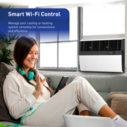 18,000 BTU Slide Out Chassis Window AC with Precision Inverter Technology