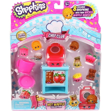 Shopkins Chef Club Hot Waffle Collection - Walmart.com