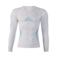 thumbnail image 4 of Yaoyar New Compression Shirt Men Slimming Body Shaper Long Sleeve Crewneck Workout Shirts Tummy Control Undershirts, 4 of 4