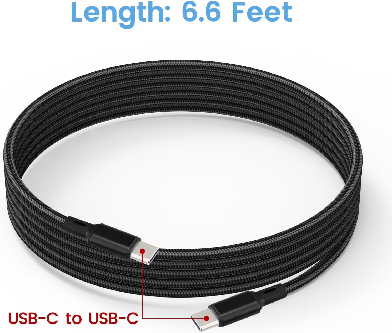 PD 65W USB C Fast Charger for DJI Neo, Air 3S, Mini 4K, 2 SE, Avata 2, Mavic 3 Drones - Dual Port USB + Type C Wall Charger with C to C Charging Cable for DJI FPV Accessories, 6ft Long