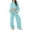 Light Blue, variant on Track Suits for Women Set 2025 Fall Winter Cropped Hoodie and Sweatpants 2 Piece Matching Sweatsuit Lounge Set
