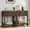 Walnut, variant on Aufeile Fluted Nightstand with Charging Station, Bedside Table with Drawer & Open Shelf, Small Wood Nightstand with 2 AC Outlets USB & Type-C, Bedroom Side Table, Black