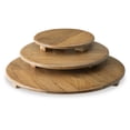 thumbnail image 3 of Signature Design by Ashley Kaidler Tray Set (Set of 3), Brown, 3 of 6