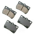 thumbnail image 2 of Akebono ASP1113 Disc Brake Pad Kit Fits select: 2006-2013 LEXUS IS, 2006-2011 LEXUS GS, 2 of 2