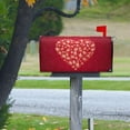 thumbnail image 2 of Mailbox Cover Magnetic Valentine''s Day Paisley Heart Mail Wraps Cover Magnetic 18 x 21 Inch, 2 of 6