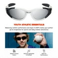 thumbnail image 3 of Youth Sports Polarized Sunglasses for Boys Kids Teens Age 8-16 Baseball Cycling Running Glasses, 3 of 7