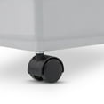 thumbnail image 3 of IRIS 3 Piece 41 Lbs/45 Qt Airtight Pet Food Storage Container Combo with Scoops, Gray, 3 of 6