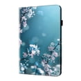 thumbnail image 2 of Tablet Case for Samsung Galaxy Tab A9+ Lightweight PU Leather/TPU Folio Case with Card Slots/View Stand - Protective Cute Cover,Blue Floral, 2 of 9