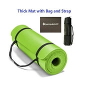 Bookishbunny 10mm Yoga Pilates Gym NBR Mat with Bag Strap
