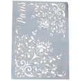 thumbnail image 2 of SPRING PARK Floral Letter Stencils and Templates, 2 of 6