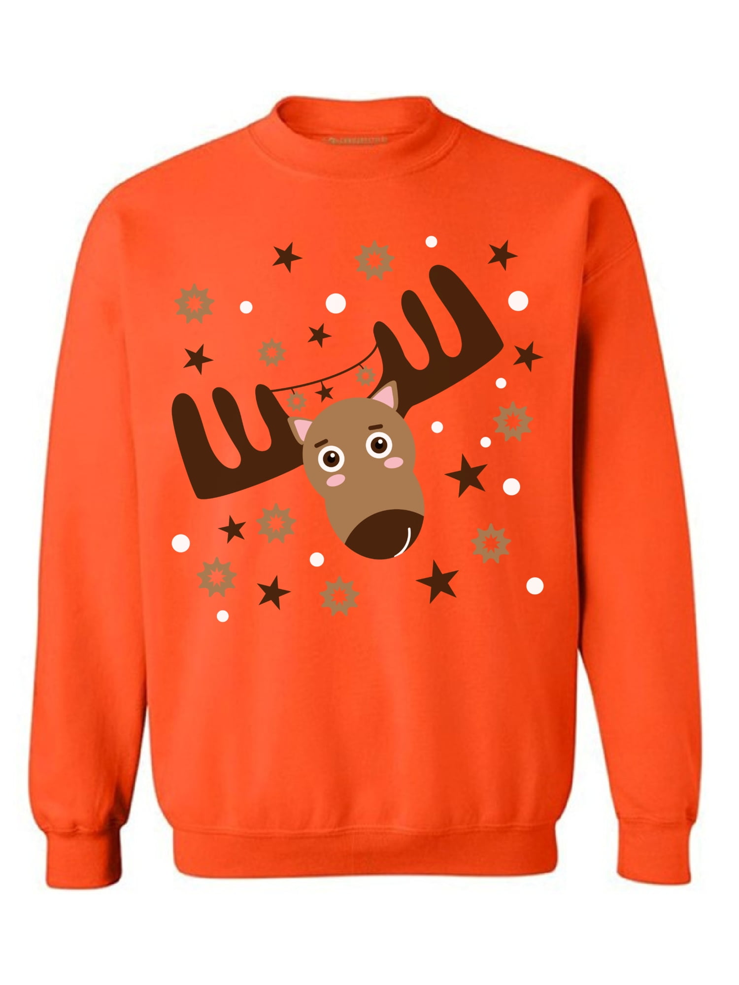 Awkward Styles Ugly Christmas Deer Sweatshirt Funny Christmas Sweaters