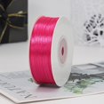 thumbnail image 2 of LAICAIW Hot Pink Ribbon-Solid Color Thin Satin Ribbon,1/8 inch x 100 Yards Double Face Gift Ribbon for Crafts, 2 of 3