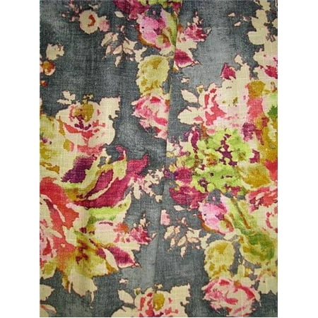 30% Linen - Venus, 948 Charcoal, Home Decor Fabric, 10 yard Bolt, 54