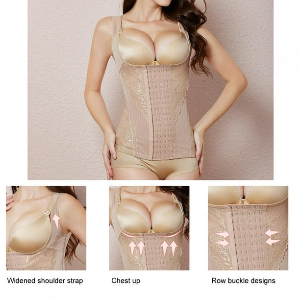 Breasts Support Push Up Postpartum Belly Trimming One-piece Girdle
