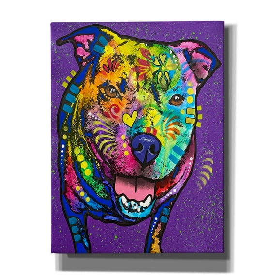 Epic Graffiti 'I Will Follow You' by Dean Russo, Canvas Wall Art, 12"x16"