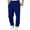 A01 Blue, variant on TrendOFT Boys Sweatpants Athletic Basketball Wide Leg Joggers Pants Drawstring Elastic Waist Open Bottom Sweat Pants with Pockets Army Green 5-6 Years