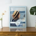 thumbnail image 6 of Grooved 11 in. x 14 in. Blue Picture Frame (Set of 2), 6 of 8