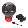 thumbnail image 3 of Pomo de palanca de cambios automotriz Perfecl 5 velocidades rojo, 3 of 8