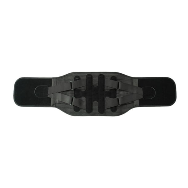 Cinturón de soporte para la espalda Equipo de protección personal Faja lumbar Faja lumbar para Negro L