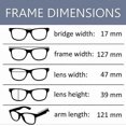 thumbnail image 5 of Clean Lens Glasses For , Color Frames Entertainment Game Glasses Pink Pink (Baby Pink), 5 of 5