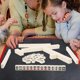 thumbnail image 3 of 1 Set Mini Mahjong Game Portable Travel Mahjong Set Classic Gathering Party Game, 3 of 3