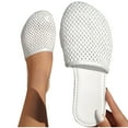 thumbnail image 4 of Mqqzkk Womens Mesh Flats Comfortable Casual Summer Beach Dress Shoes Close Round Toe Lightweight Yoga Slipper, 4 of 9