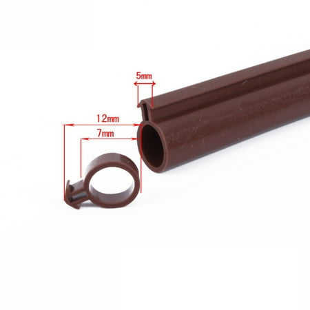 

5M Rubber Seal Weather Strip Foam Tape Door Shutter Draught Excluder 8Mm To 10Mm