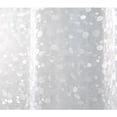 thumbnail image 2 of Dinheiro WELTRXE cortina de ducha antimoho con imán de peso en la parte inferior, cortina de EVA antibacteriana impermeable de 0,2 mm [183x183 cm] para ducha y bañera, patrón de piedra 3D, incluye 12, 2 of 8