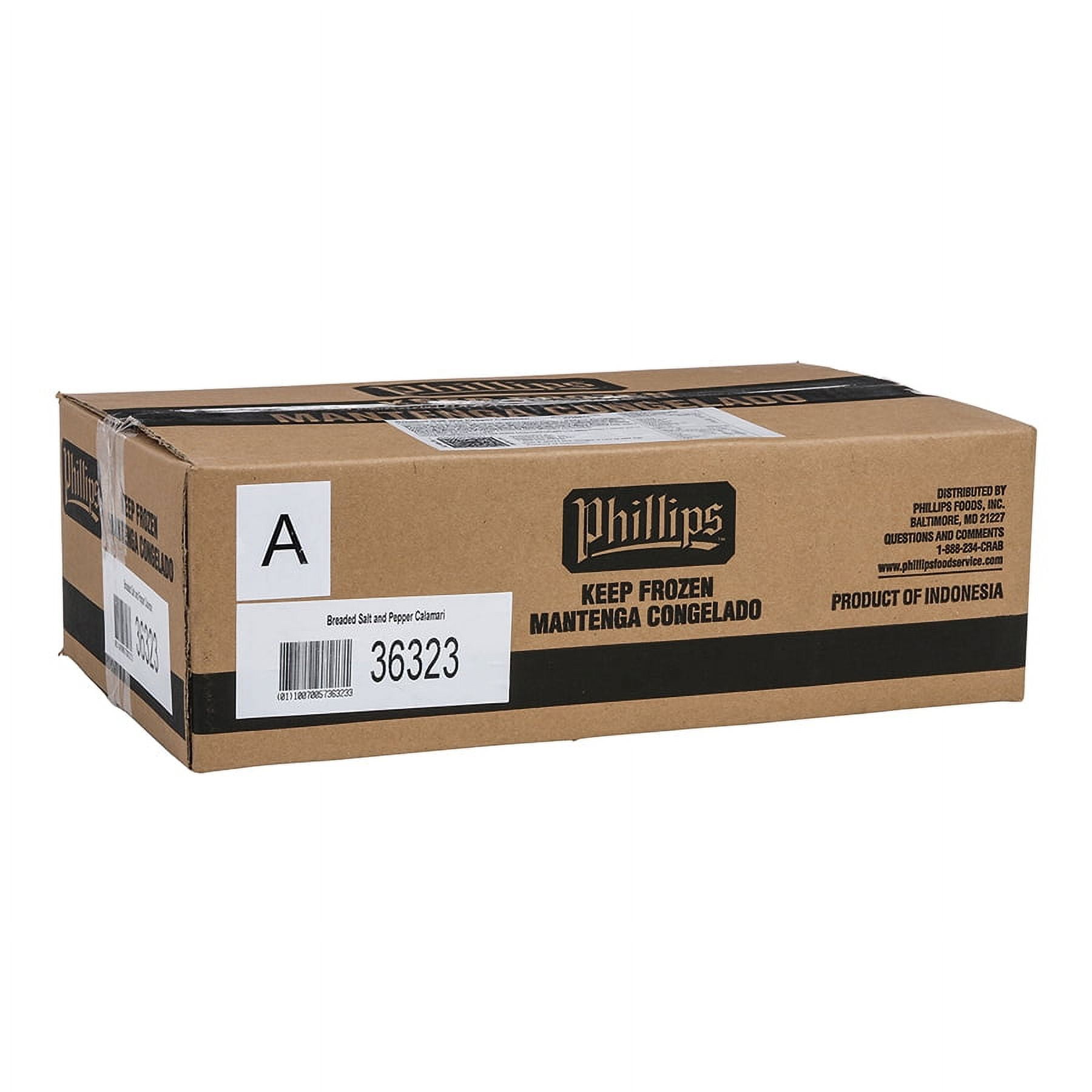 Phillips Foods Breaded Salt and Pepper Calamari, 9 Ounce - 16 per case.