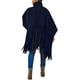 thumbnail image 2 of NRTHYE - Poncho para mujer, cuello alto, manga larga, con flecos, talla grande Zhivalor HMFJ296-36, 2 of 7