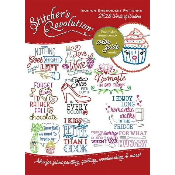 Aunt Martha's SR28 Stitcher's Revolution Words of Wisdom