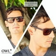 thumbnail image 2 of Men's Sporty Polarized Sunglasses - Brown Frame / Brown Lens, 2 of 8