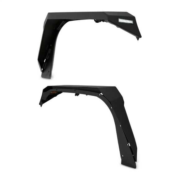 Body Armor JL-6102 18-22 JL/JT Fender Flares Front Fits select: 2020 JEEP WRANGLER, 2019 JEEP WRANGLER UNLIMITED
