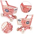 thumbnail image 3 of El juego de carrito de la cora para niños iluye 78 accorios de tienda de comtibl, alimentos, frutas, verduras (rojo), 3 of 5