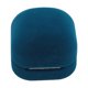 thumbnail image 4 of Velvet Jewelry Gift Box Case Soft Lining Luxurious Fashionable Jewelry Storage Case for Proposal Blue, 4 of 4