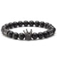 thumbnail image 1 of Jumpingount con cuentas Aniversario Brazalete elástico Ajustable Hombres Joyería Presente Type6 NO6, 1 of 6