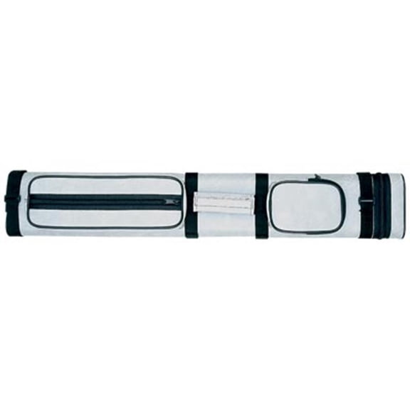 Action Brand AC24 2X4 Oval Hard Vinyl Pool/Billiard Cue Case - Grey