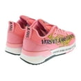 thumbnail image 3 of Versace Jeans Couture Womens Coral Baroque Detail Lace Up Fashion Sneakers-EU40 for womens, 3 of 5